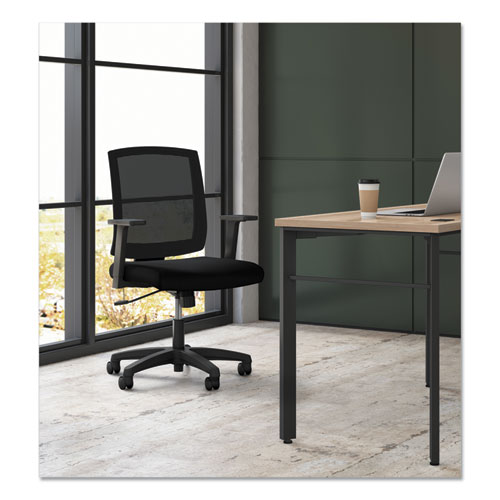 Picture of Torch Mesh Mid-Back Task Chair, Supports Up to 250 lb, 16.5" to 21" Seat Height, Black