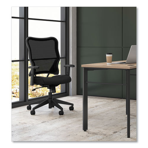 Picture of VL702 Mesh High-Back Task Chair, Supports Up to 250 lb, 18.5" to 23.5" Seat Height, Black