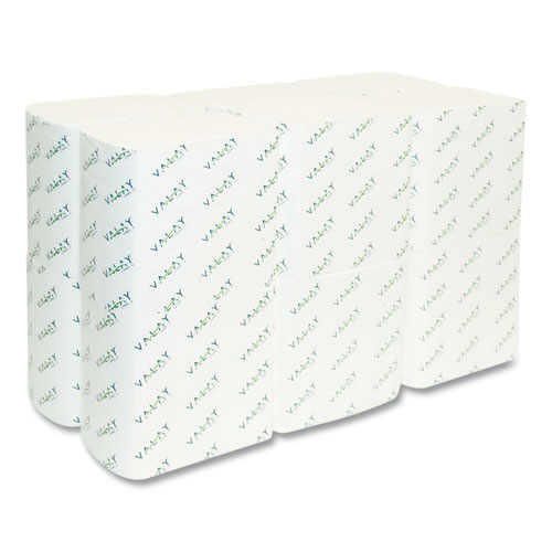 Picture of Valay Interfolded Napkins, 1-Ply, White, 6.5 x 8.25, 6,000/Carton