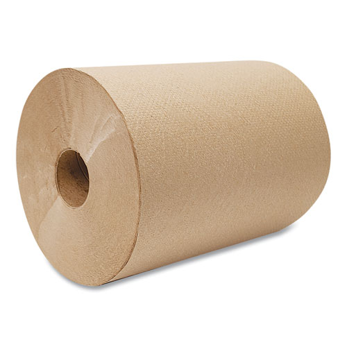 Picture of 10 Inch Roll Towels, 1-Ply, 10" x 800 ft, Kraft, 6 Rolls/Carton