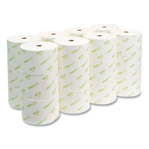 Picture of Small Core Bath Tissue, Septic Safe, 2-Ply, White, 1,250/Roll, 24 Rolls/Carton