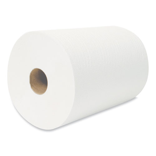 Picture of 10 Inch TAD Roll Towels, 1-Ply, 10" x 550 ft, White, 6 Rolls/Carton