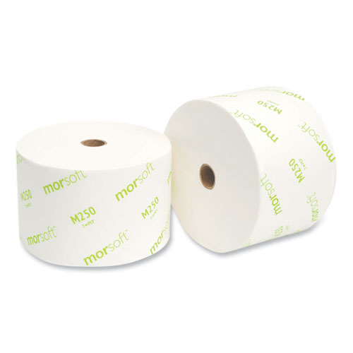 Picture of Small Core Bath Tissue, Septic Safe, 2-Ply, White, 1,250/Roll, 24 Rolls/Carton