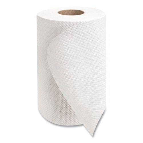 Picture of Morsoft Universal Roll Towels, 1-Ply, 8" x 350 ft, White, 12 Rolls/Carton