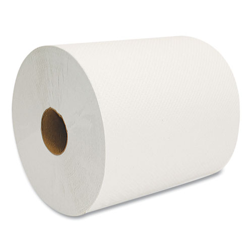 Picture of Morsoft Universal Roll Towels, 1-Ply, 8" x 800 ft, White, 6 Rolls/Carton