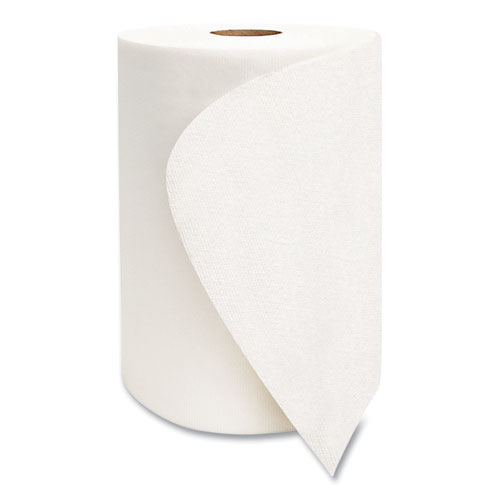 Picture of 10 Inch TAD Roll Towels, 1-Ply, 10" x 500 ft, White, 6 Rolls/Carton