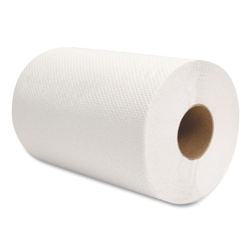 Picture of Morsoft Universal Roll Towels, 1-Ply, 8" x 350 ft, White, 12 Rolls/Carton