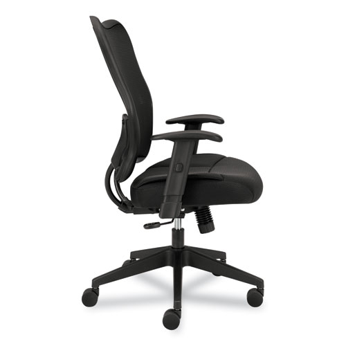 Picture of VL702 Mesh High-Back Task Chair, Supports Up to 250 lb, 18.5" to 23.5" Seat Height, Black