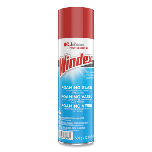 Foaming+Glass+Cleaner%2C+Fresh%2C+20+oz+Aerosol+Spray