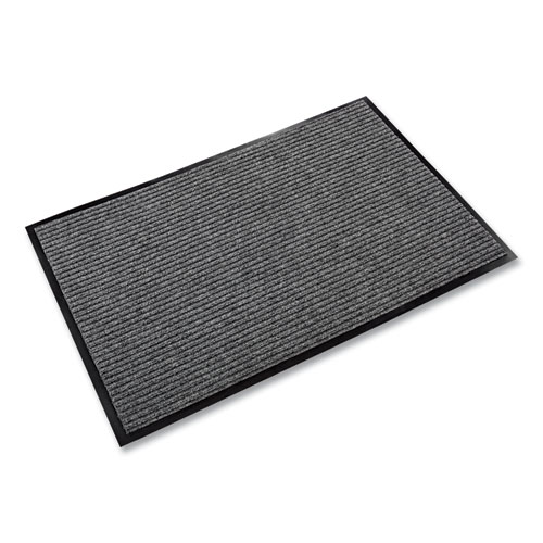 Picture of Needle Rib Wipe and Scrape Mat, Polypropylene, 36 x 60, Gray