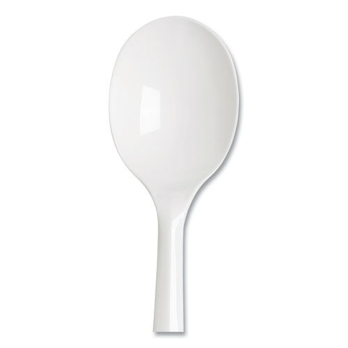 Picture of Plastic Cutlery, Mediumweight Soup Spoons, White, 1,000/Carton