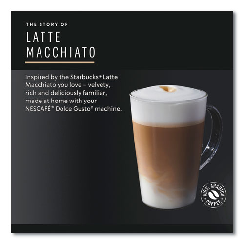 Picture of Starbucks Coffee Capsules, Latte Macchiato, 36/Carton