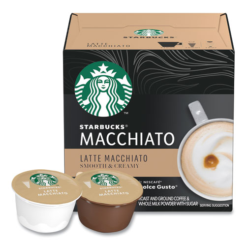 Picture of Starbucks Coffee Capsules, Latte Macchiato, 36/Carton