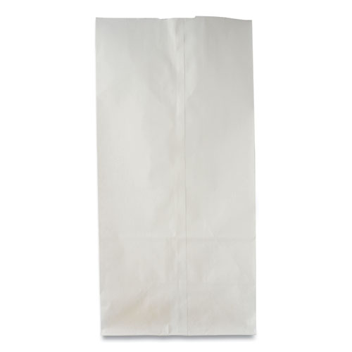 Picture of Grocery Paper Bags, #2 Size, 4.13" x 2.63" x 7.88", White, 500/Bundle