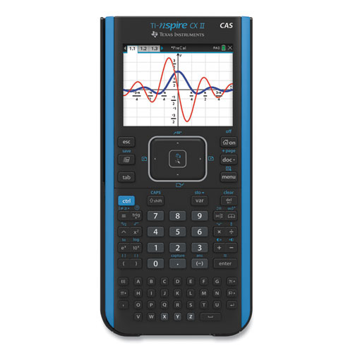 Picture of TI-Nspire CX II CAS Graphing Calculator, 10-Digit LCD