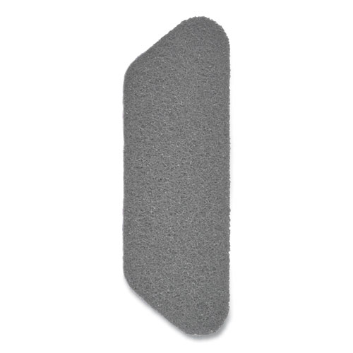 Picture of Twister Floor Pad, Crystal Shield, 17" Diameter, Gray, 2/Carton