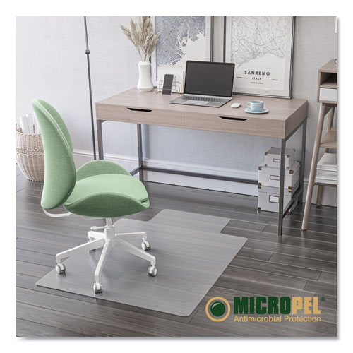Picture of Antimicrobial Chair Mat, Rectangular, 48 x 36, Clear
