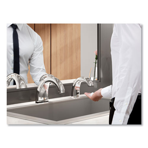 Picture of One Shot Soap Dispenser - Touch Free, Foam, 11 x 14 x 3.5, Chrome, 4/Carton