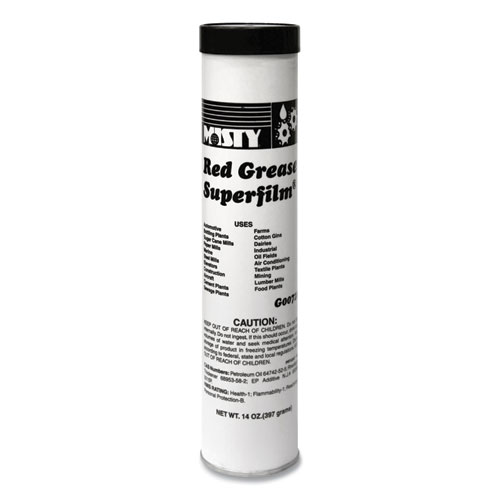 Picture of NLGI #2 Red Grease, 14 oz Tube, 48/Carton