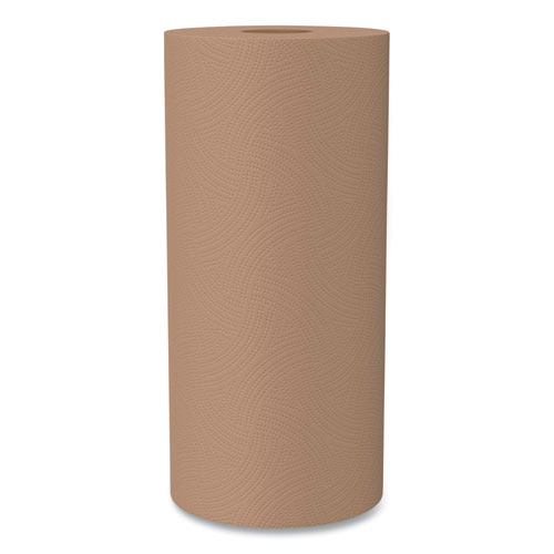 Picture of Natural Unbleached 100% Recycled Paper Kitchen Towel Rolls, 2-Ply, 11 x 9, 120 Sheets/Roll