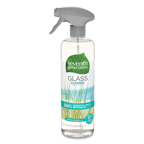 Picture of Natural Glass and Surface Cleaner, Sparkling Seaside, 23 oz Trigger Spray Bottle