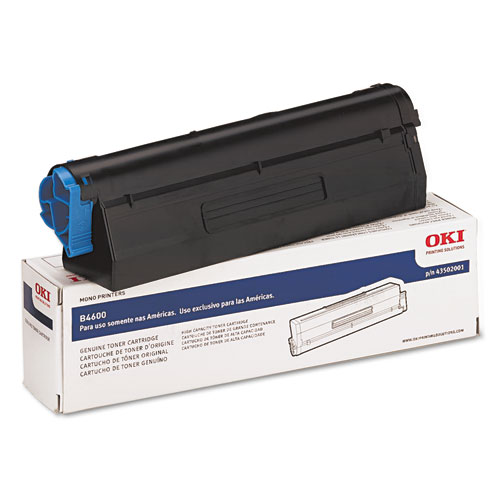 Picture of 43502001 High-Yield Toner, 7,000 Page-Yield, Black