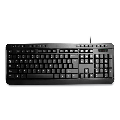 Akb132ub+118-Key+Mm+Desktop+Usb+Keyboard%2C+Black