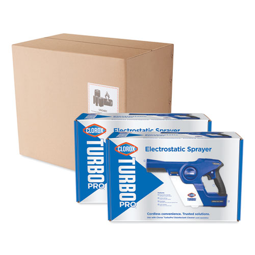 Picture of TurboPro Handheld Sprayer, 32 oz, White/Blue, 2/Carton