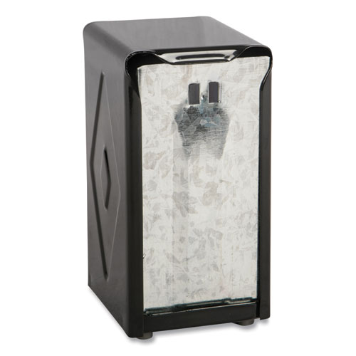 Picture of Tabletop Napkin Dispenser, Tall Fold, 3.75 x 4 x 7.5, Capacity: 150, Black