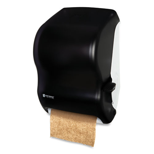 Picture of Lever Roll Towel Dispenser, Classic, 12.94 x 9.25 x 16.5, Transparent Black Pearl