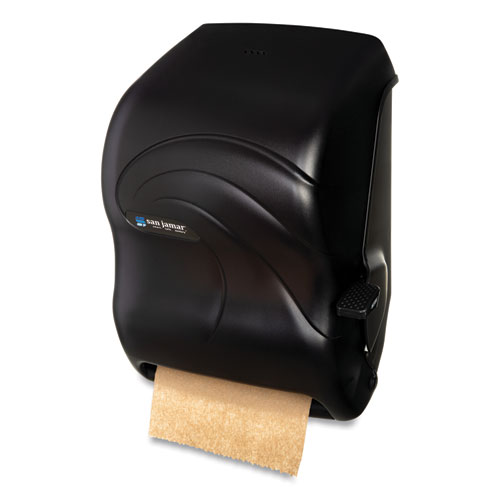 Picture of Lever Roll Towel Dispenser, Oceans, 12.94 x 9.25 x 16.5, Black Pearl