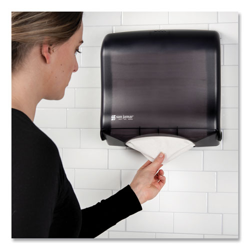 Picture of Ultrafold Fusion C-Fold and Multifold Towel Dispenser, 11.5 x 5.5 x 11.5, Black