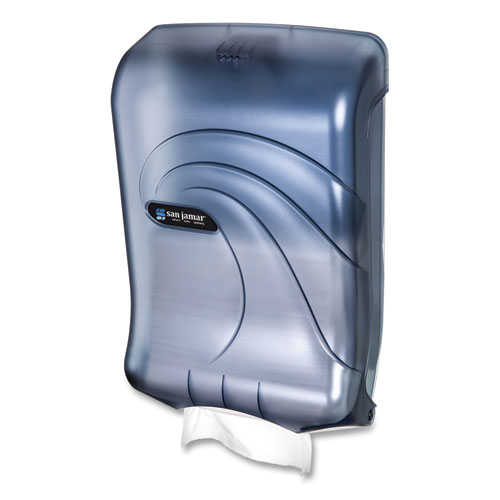 Picture of Ultrafold Multifold/C-Fold Towel Dispenser, Oceans, 11.75 x 6.25 x 18, Arctic Blue