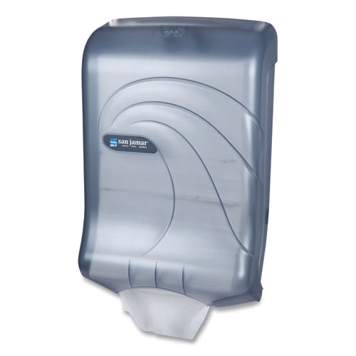 Picture of Ultrafold Multifold/C-Fold Towel Dispenser, Oceans, 11.75 x 6.25 x 18, Arctic Blue