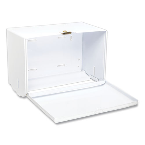 Picture of Singlefold Paper Towel Dispenser, 10.75 x 6 x 7.5, White