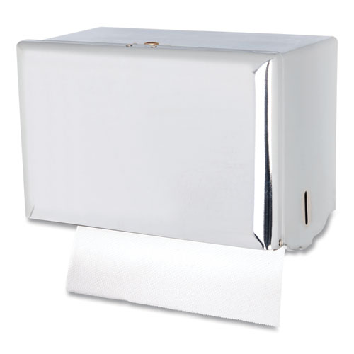 Picture of Singlefold Paper Towel Dispenser, 10.75 x 6 x 7.5, Chrome