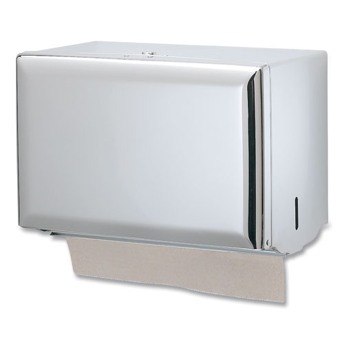 Picture of Singlefold Paper Towel Dispenser, 10.75 x 6 x 7.5, Chrome