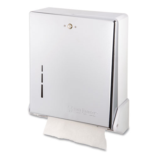 Picture of True Fold C-Fold/Multifold Paper Towel Dispenser, 11.63 x 5 x 14.5, Chrome