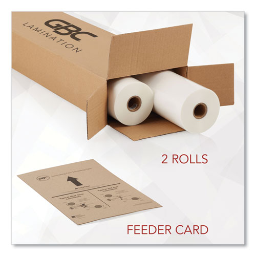 Picture of NAP-Lam I Roll Film, 1.5 mil, 25" x 500 ft, Gloss Clear, 2/Box