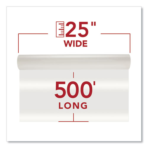 Picture of NAP-Lam I Roll Film, 1.5 mil, 25" x 500 ft, Gloss Clear, 2/Box