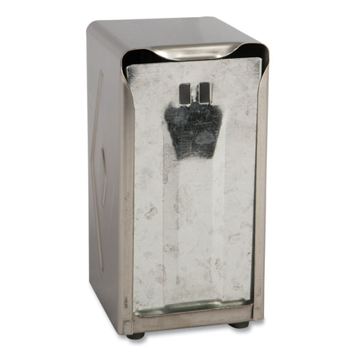 Picture of Tabletop Napkin Dispenser, Tall Fold, 3.75 x 4 x 7.5, Capacity: 150, Chrome