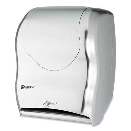 Picture of Smart System with iQ Sensor Towel Dispenser, 16.5 x 9.75 x 12, Silver