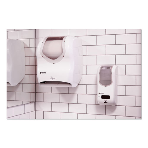 Picture of Smart System with iQ Sensor Towel Dispenser, 16.5 x 9.75 x 12, White/Clear