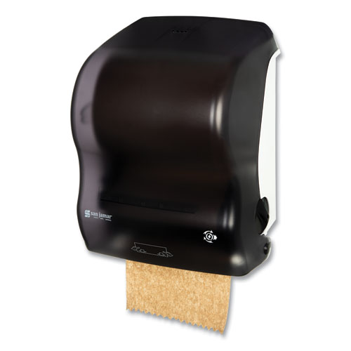 Picture of Simplicity Mechanical Roll Towel Dispenser, 15.25 x 13 x 10.25, Black