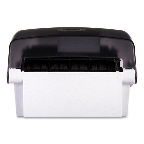 Picture of Simplicity Mechanical Roll Towel Dispenser, 15.25 x 13 x 10.25, Black