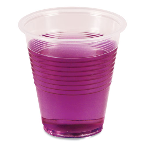 Picture of Translucent Plastic Cold Cups, 3 oz, Polypropylene, 125/Pack