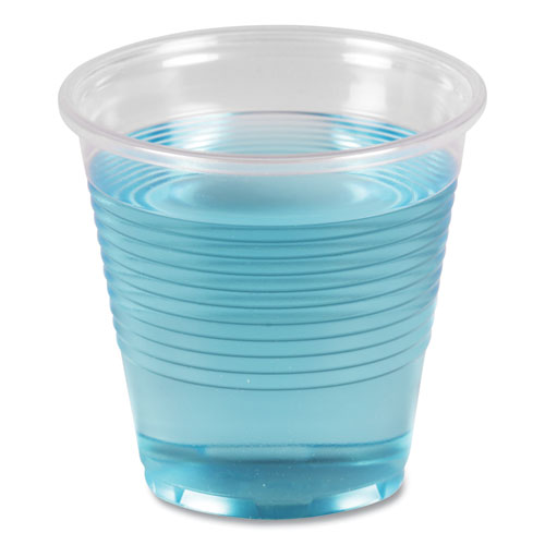 Picture of Translucent Plastic Cold Cups, 5 oz, Polypropylene, 100/Pack