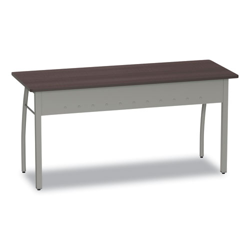 Picture of Trento Line Rectangular Desk, 59.13" x 23.63" x 29.5", Mocha