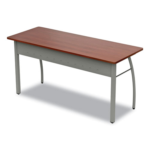 Picture of Trento Line Rectangular Desk, 59.13" x 23.63" x 29.5", Cherry