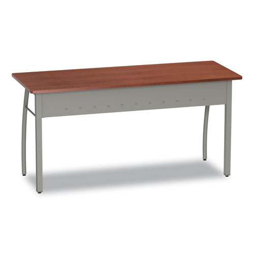Picture of Trento Line Rectangular Desk, 59.13" x 23.63" x 29.5", Cherry